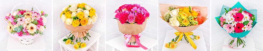Букеты с доставкой в Губкине от Гранд-Флора
